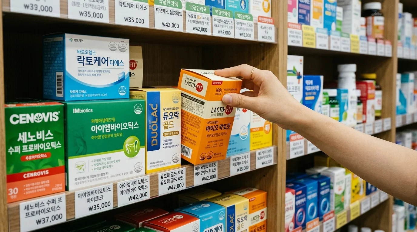 장 건강 유산균 선택 방법