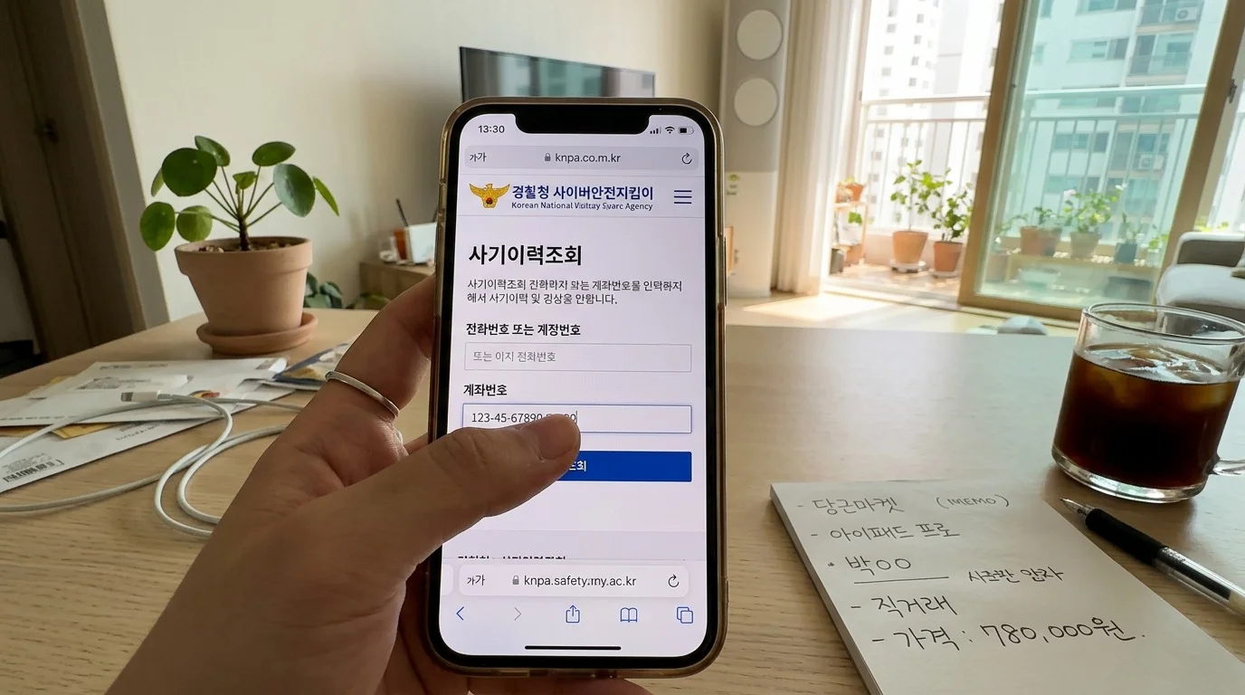 중고거래 사기 예방