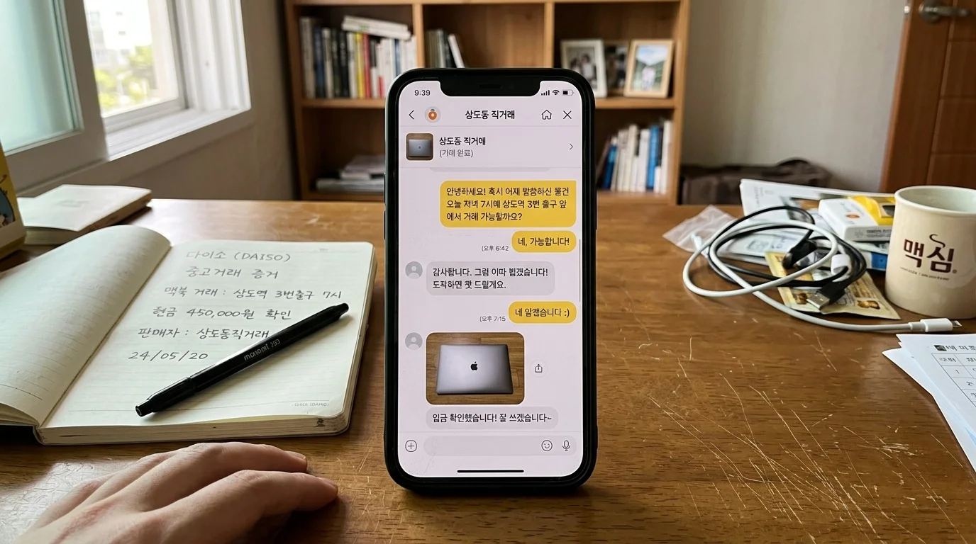 중고거래 사기 예방