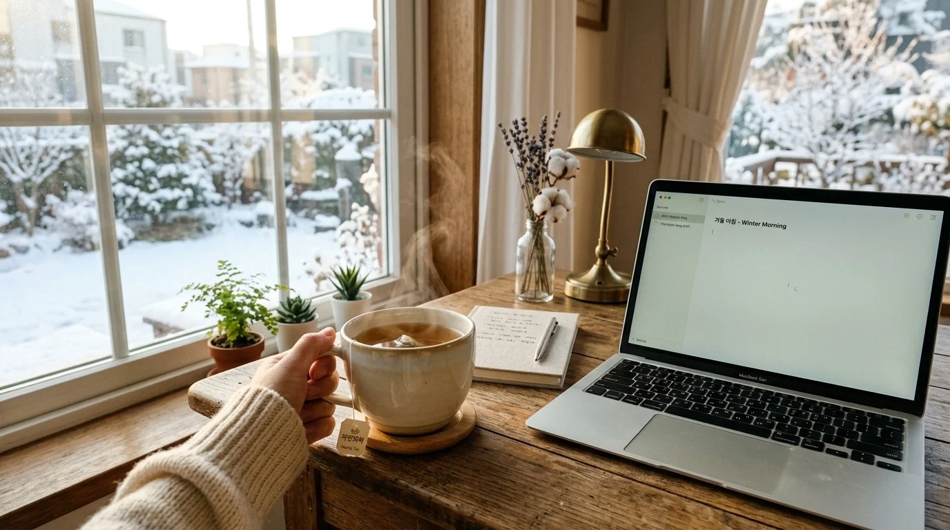 겨울철 면역력 강화 방법 추천