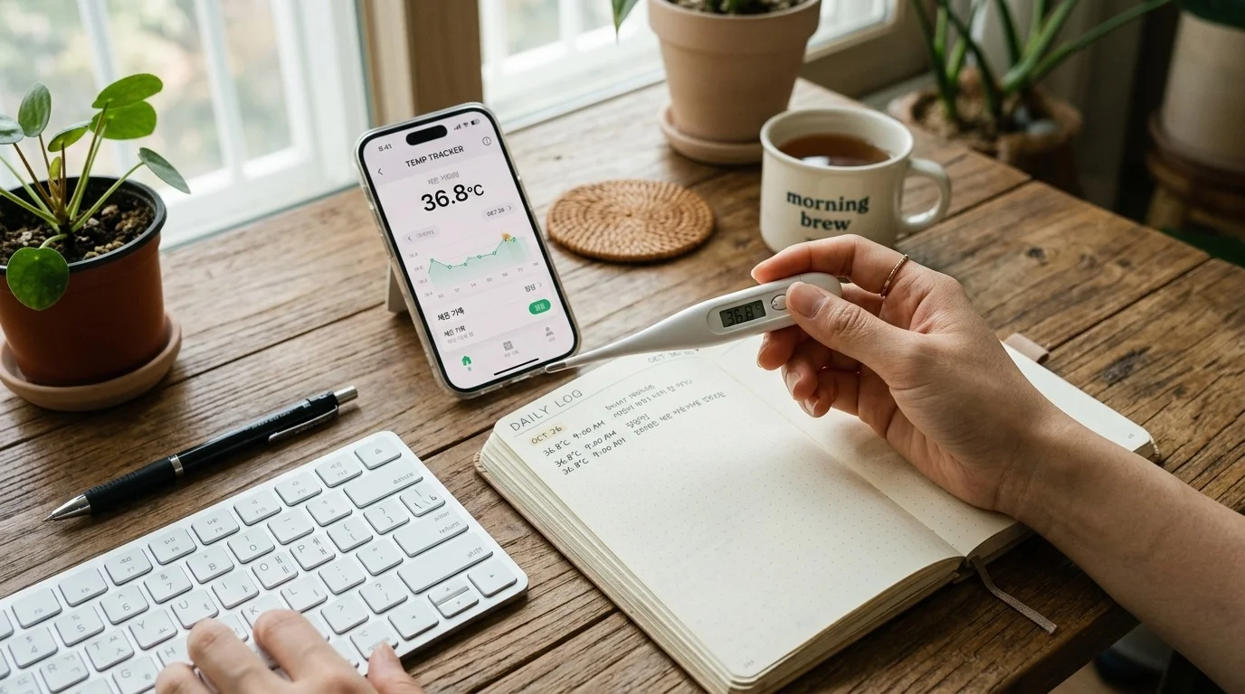 올바른 체온계 사용 방법 설명