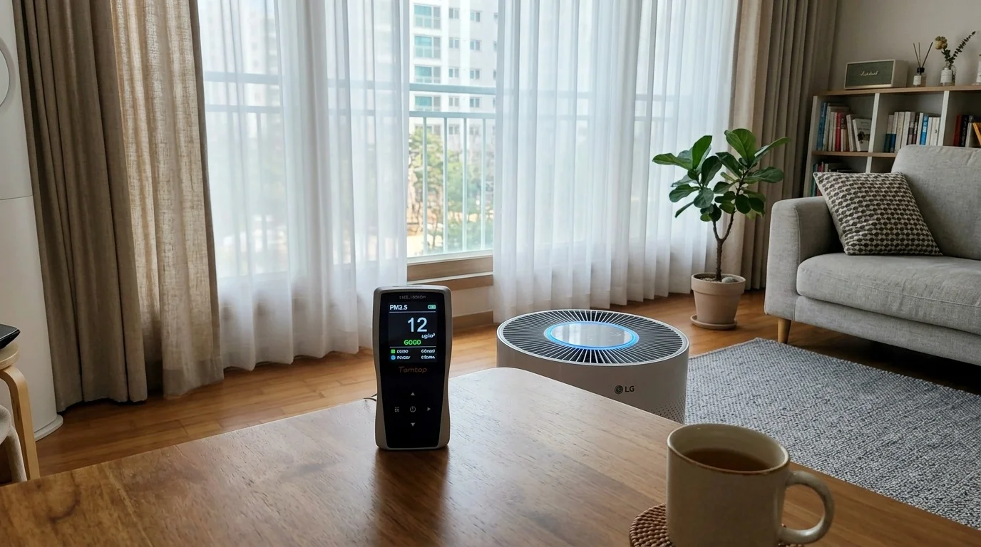 미세먼지 심할 때 실내 환기